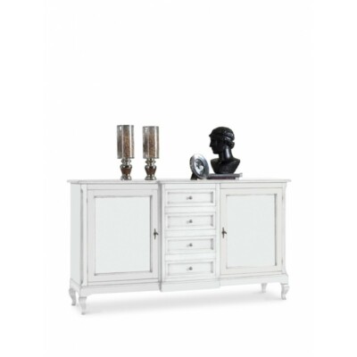 CREDENZA MADIA ARTE POVERA WHITE MATTE CLASSIC KITCHEN LIVING ROOM 201x52x113H