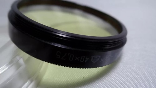 r Yellow-1.4x LZOS Russian 49x0.75 Vintage Light Filter 49mm for Lens 0512 - Picture 3 of 3