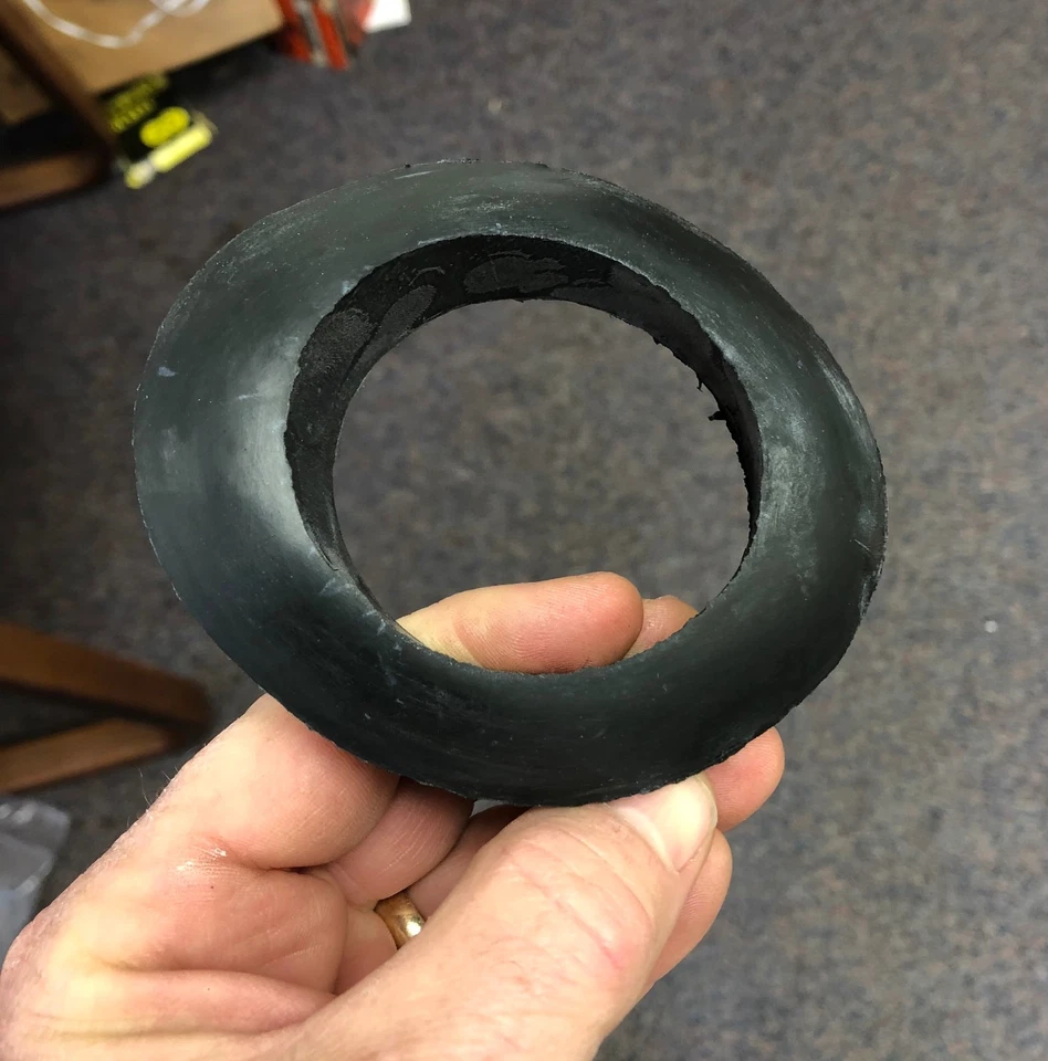 1939-1947 Dodge Plymouth Truck W Series Fuel Neck Filler Rubber Grommet Seal - Image 2 of 4