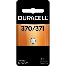 Duracell 370 371 SR920SW D371 D370 LR920 LR921 AG6 1 Pack
