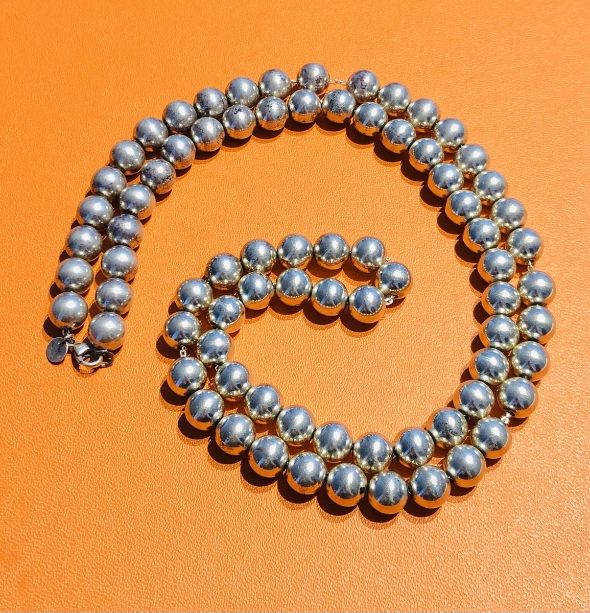 希少】TIFFANY&Co.10 Low BallChain Necklace
