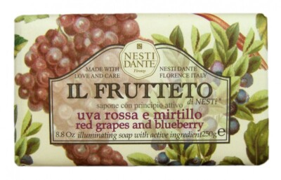 Nesti Dante Seife Il Frutteto Red Grapes & Blueberry 250g