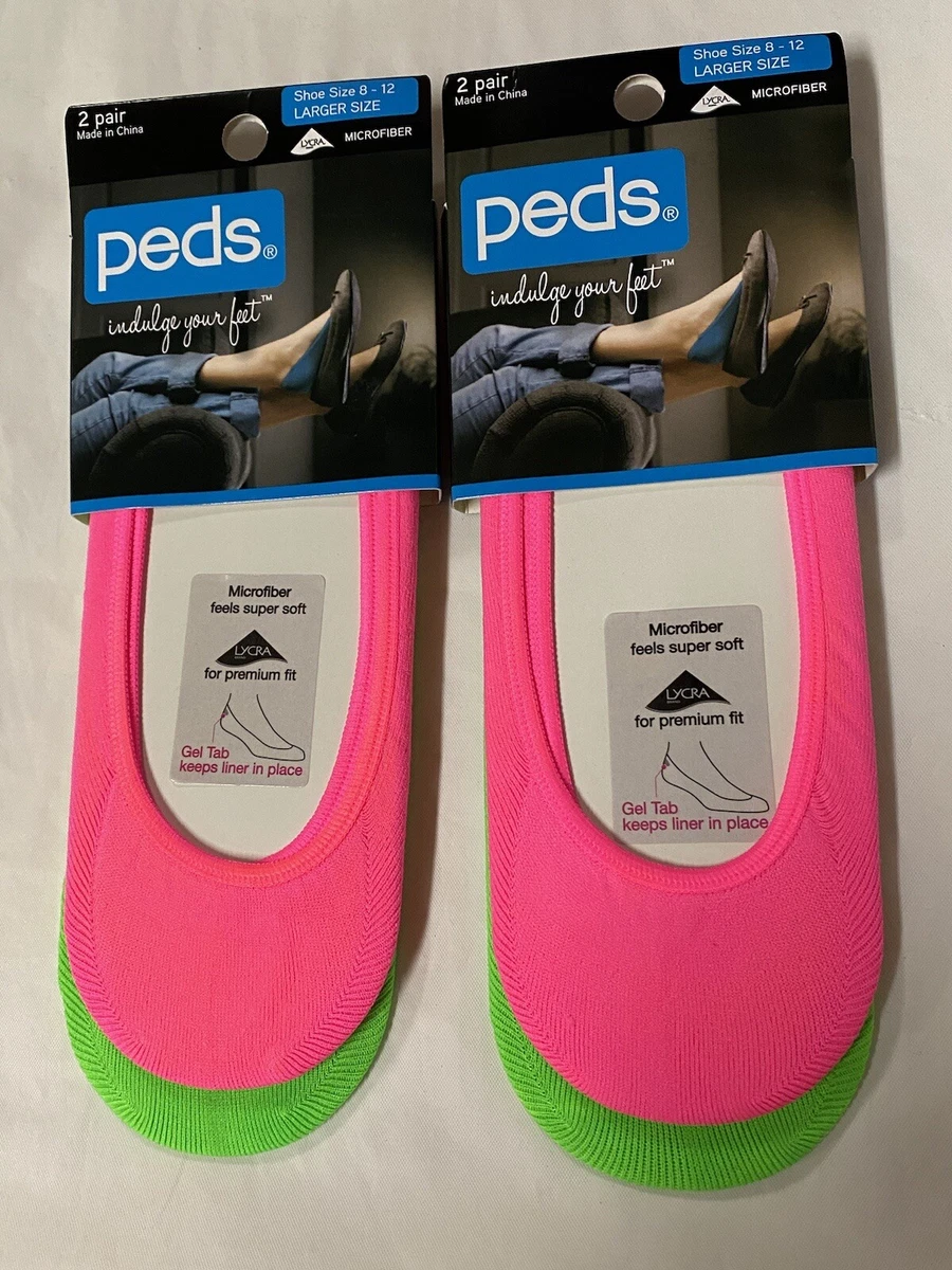 Neon no show socks sale