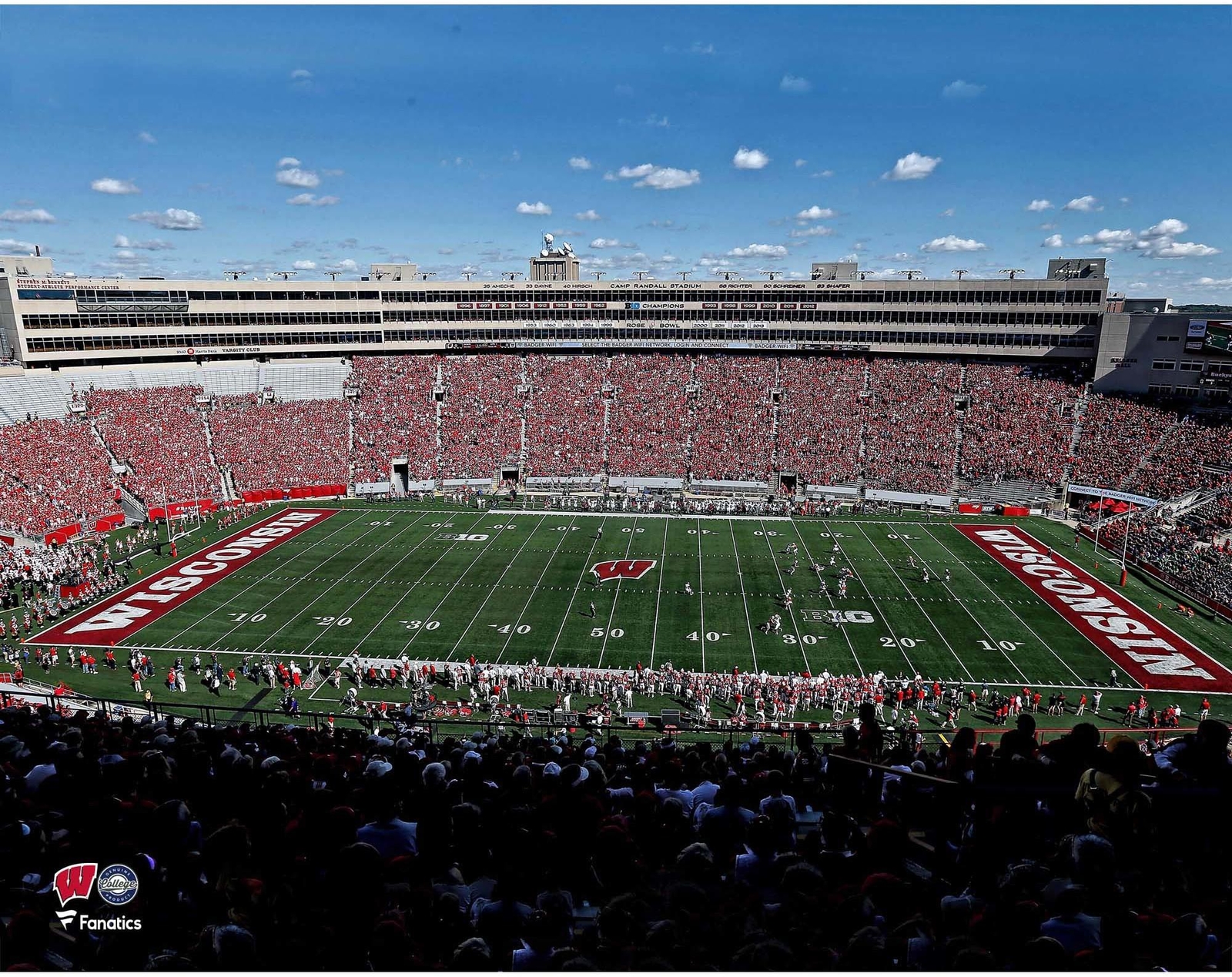 Wisconsin Badgers Unsigned Camp Randall Stadium 11" x 14" Photo