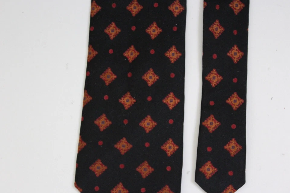 H & M Geometric Print Silk Tie NECK TIE  - Image 2 of 4