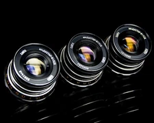 INDUSTAR 61 l/d Soviet lens rangefinder (2.8/55) mm Copy Leica mount M39 - 3 pcs