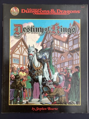 Advanced Dungeons & Dragons - Destiny of Kings - Adventure - 11377 - AD&D