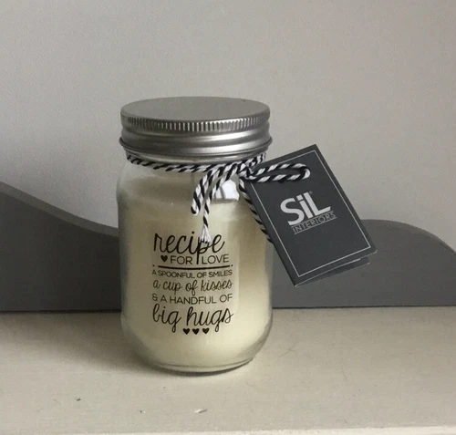 Glass Mason Jar Vanilla Scented Candle Recipe For Love