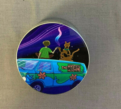 Mystery Van Best Friends Aluminum Grinder 63mm 4 Piece Hand Mueller 