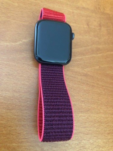 CINTURINO COMPATIBILE PER APPLE WATCH SPORT LOOP 42/44 MM 56 RED SPORT |  eBay