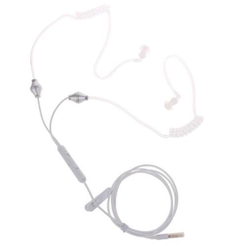 In Ear Stereo Air Tube Earpiece Anti-Radiation Headset for Driving Riding Bikes - Photo 7 sur 8