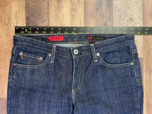 AG Adriano Goldschmied The Stilt Cigarette Leg 29 NWOT Dark Denim Jeans New . - Picture 7 of 12