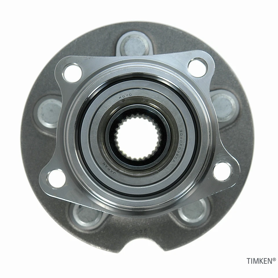 Conjunto de cojinete de rueda y buje trasero Timken para Toyota Sienna 2004-2010 AWD Foto 3 de 4