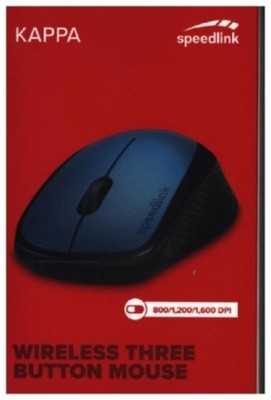 SPEEDLINK KAPPA Mouse - Wireless, blue 