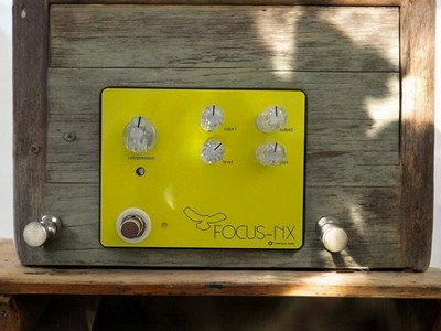 Limetone Audio Focus Nx Compressor EQ Pedal for Electric Guitar Used