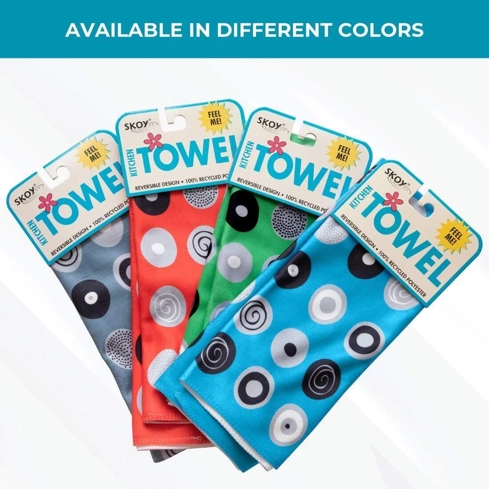 Toalla de cocina 1 paquete 100 % poliéster reciclado toalla para platos cristalería utensilios de cocina... Foto 3 de 4