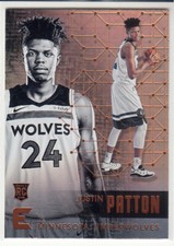 2017-18 Panini Essentials NBA Rookie Justin Patton Minnesota Timberwolves No.33