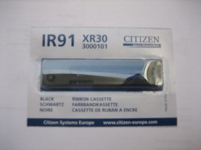 Genuine Citizen Ribbon XR-30 Black MD910 CBM911 CBM-910 IDP3111 IR-91B 