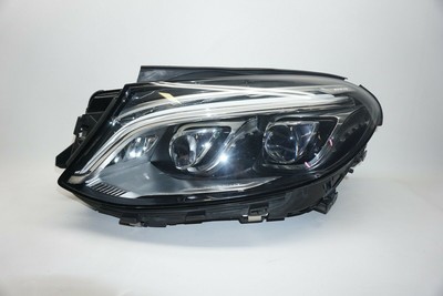 MERCEDES BENZ GLE W166 Headlight 2016 2017 2018 Left Driver Full 