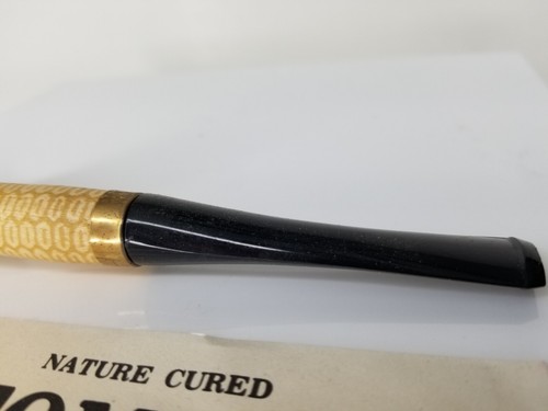 De luxe Custom COB PIPE COBB CORNCOB PIPE NOS Buescher's World Famous Pipes USA - Picture 7 of 13