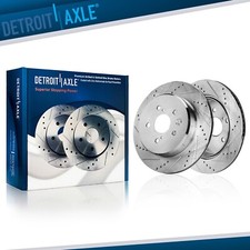 Rear Drilled Disc Brake Rotors for IS300 IS350 GS350 IS200t GS450h GS200t RC200t