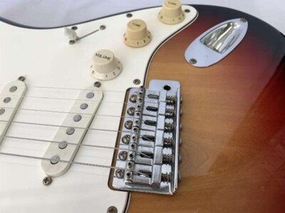 Aria Pro II ST-400 3 Tone Sunburst Matsumoku Japan 1978