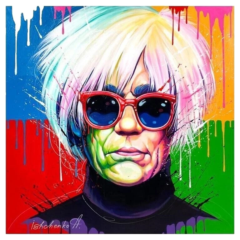 Andy Warhol Lienzo Arte Pinturas