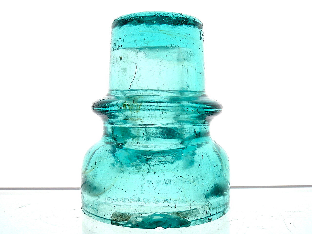 EXCEPTIONAL THREADLESS MULFORD & BIDDLE Glass Railroad Signal