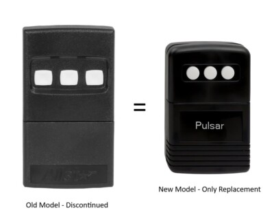 Linear 190-108817 / Pulsar 8833T 318MHz , 3-Door, Remote Control Transmitter