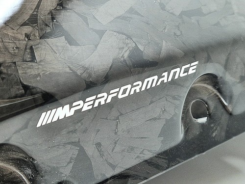 FORGED CARBON FRONT BUMPER LIP SPLITTERS M PERFORMANCE STYLE BMW M5 F90 - Picture 2 of 8