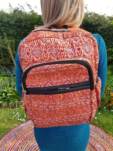 Funky Colourful Aztec Abstract Backpack 