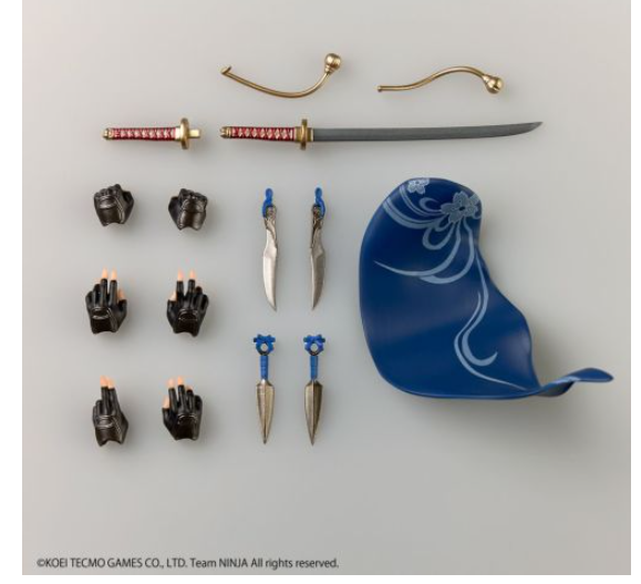 Revoltech Amazing Yamaguchi NINJA GAIDEN 3: Razor's Edge Kasumi