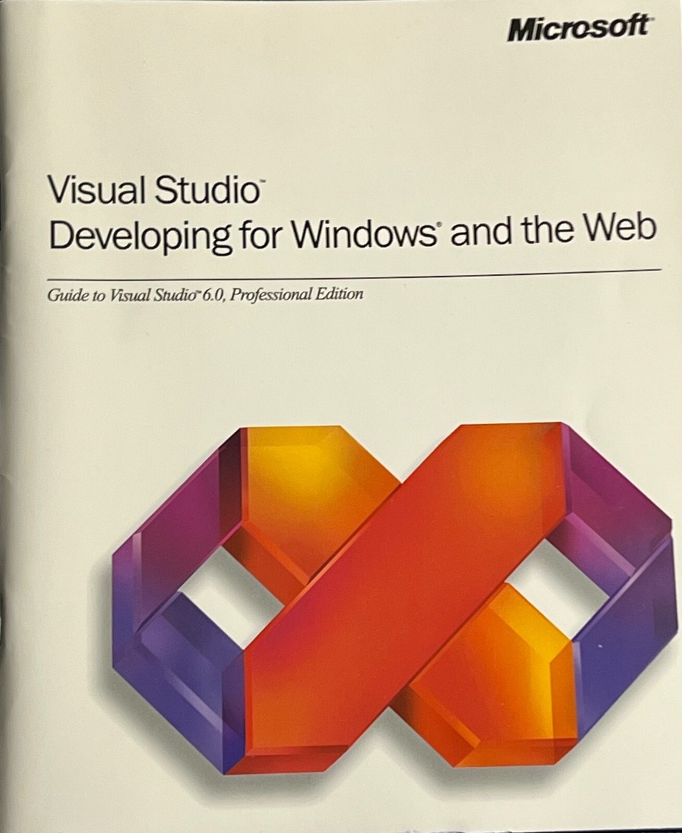 Microsoft Visual Basic 6.0 Professional Pro 6 in retail box w