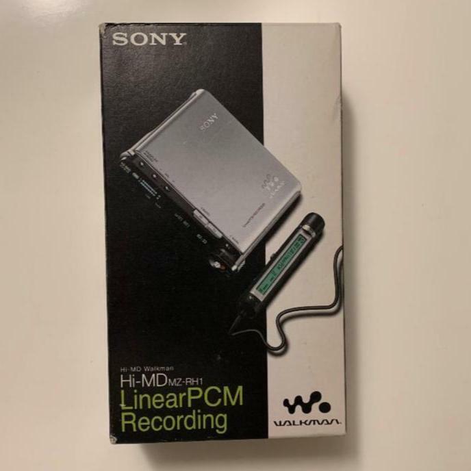 ジャンク】SONY WALKMAN Hi-MD MZ-RH1-