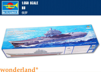 Trumpeter 05606 1/350 USSR ADMIRAL KUZNETSOV AIRCRAFT CARRIER ship model kit