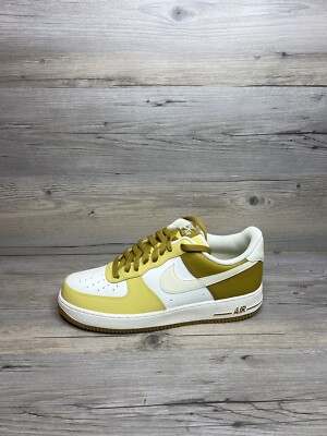 Nike Air Force 1 One Low 07 Bronzine Saturn Gold Mens Size 13