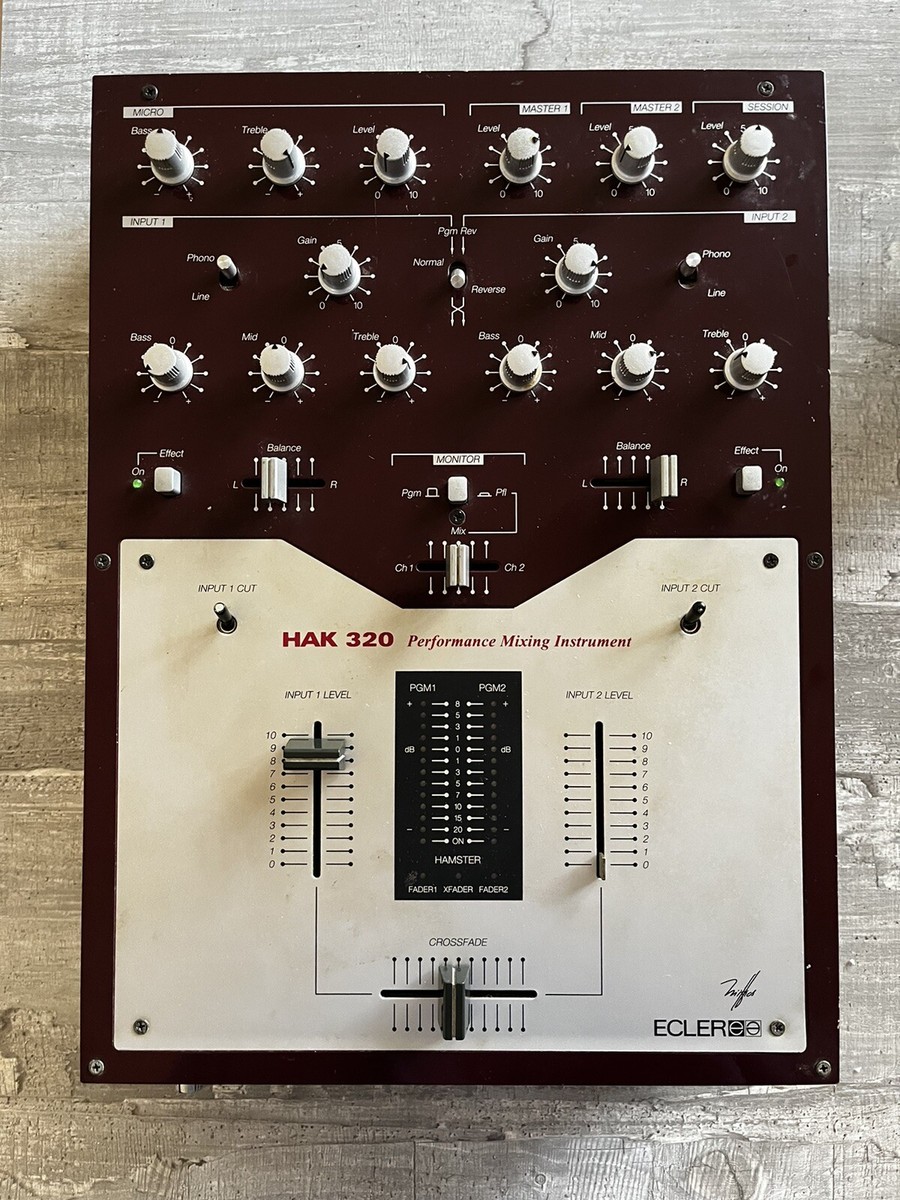 Ecler HAK 320 - DJ Battle Mixer | eBay
