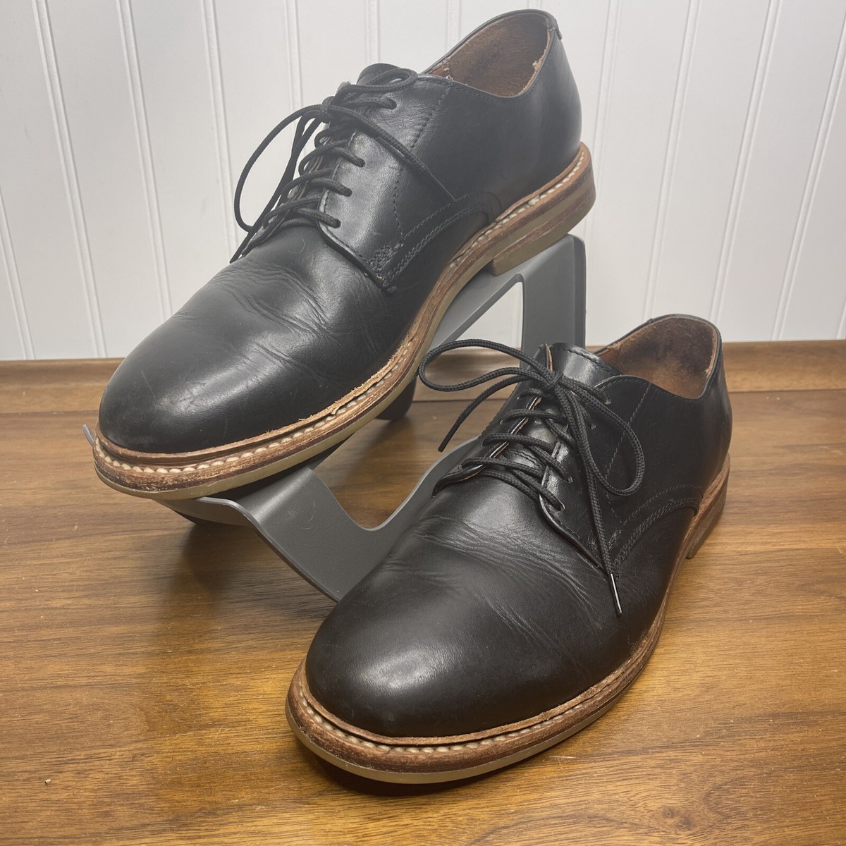 Frye Luke Plain Toe Oxfords Shoes Men display picture 2