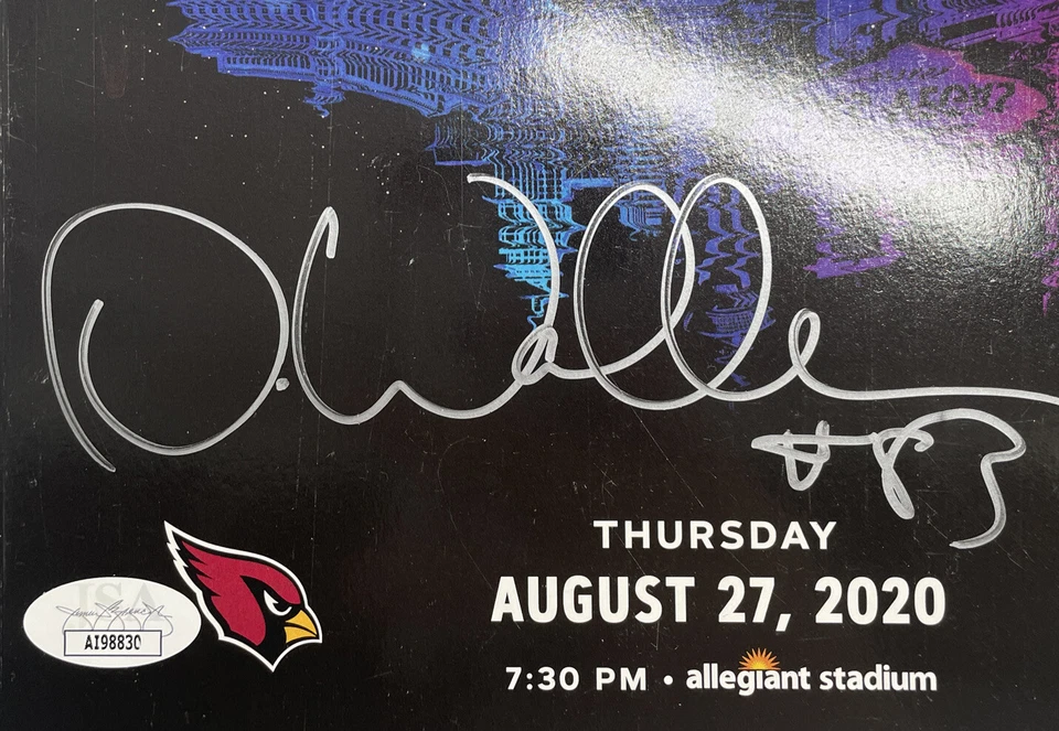 Darren Waller Signed LV Raiders Inaugural 2020 Season Program with JSA (AI98830) - Image 2 of 4