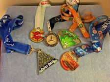 MARATHON RUNNING MEDAL LOT OF 5 LOT  6