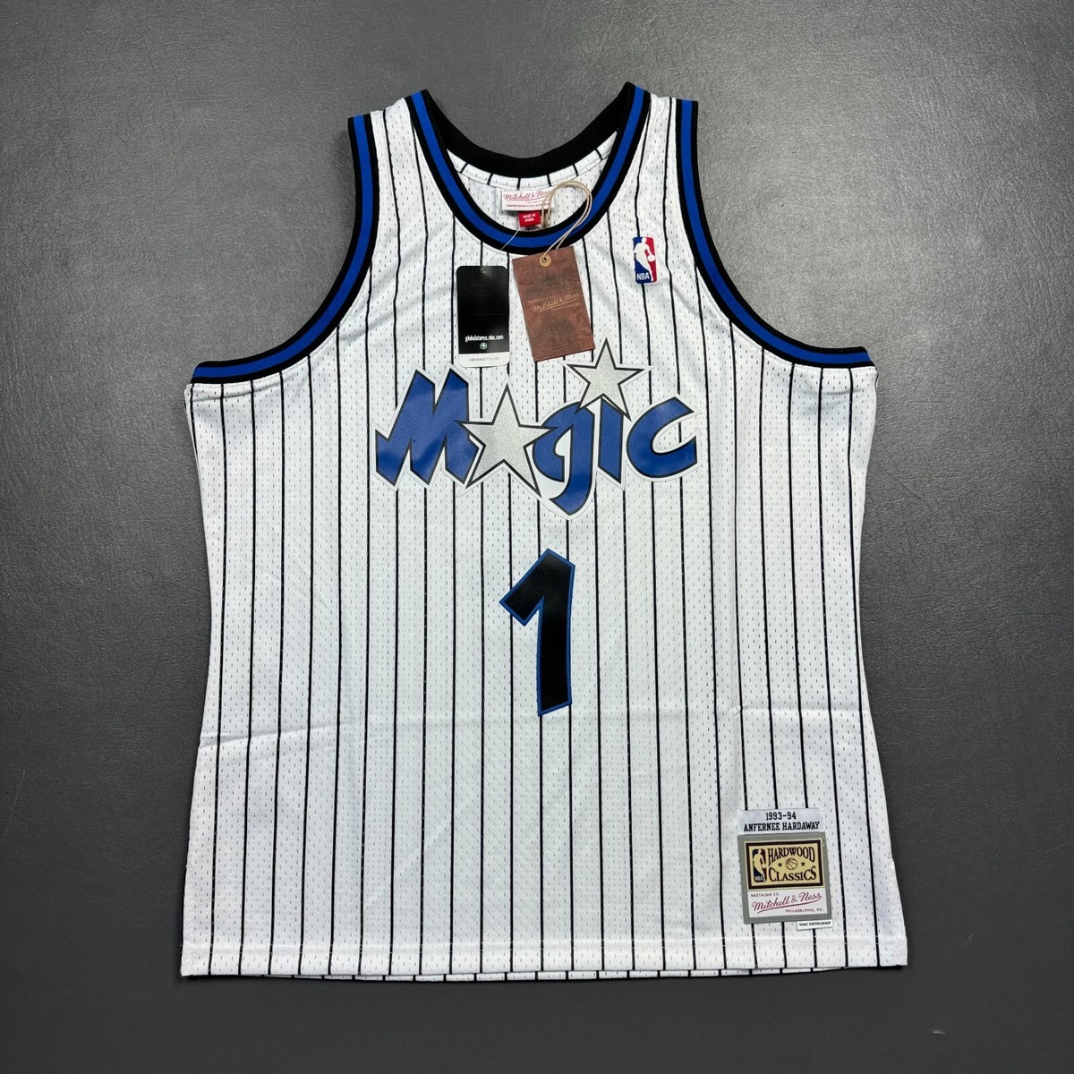 100% Authentic Penny Hardaway Mitchell Ness 93 94 Orlando Magic
