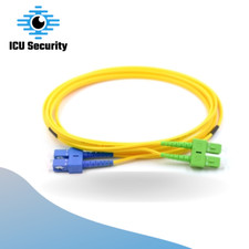 Fiber Optic Patch Cord 20 M SC UPC -SC APC Duplex 9/125 OS2 Single mode Yellow