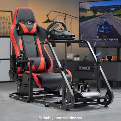 Marada Racing Simulator Cockpit with Seat Fit Logitech G29 G920 Thrustmaster T80 - image 1 of 4