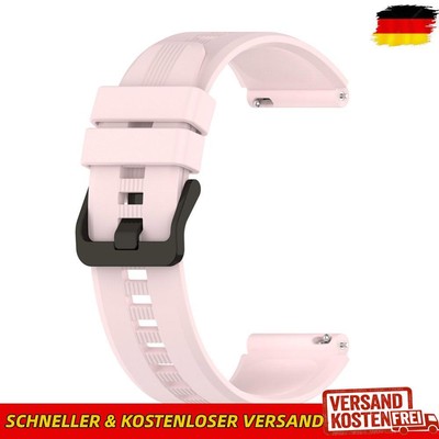 Silicone Strap Adjustable Smart Watch Band for Honor Watch GS3 GS4(Light pink)