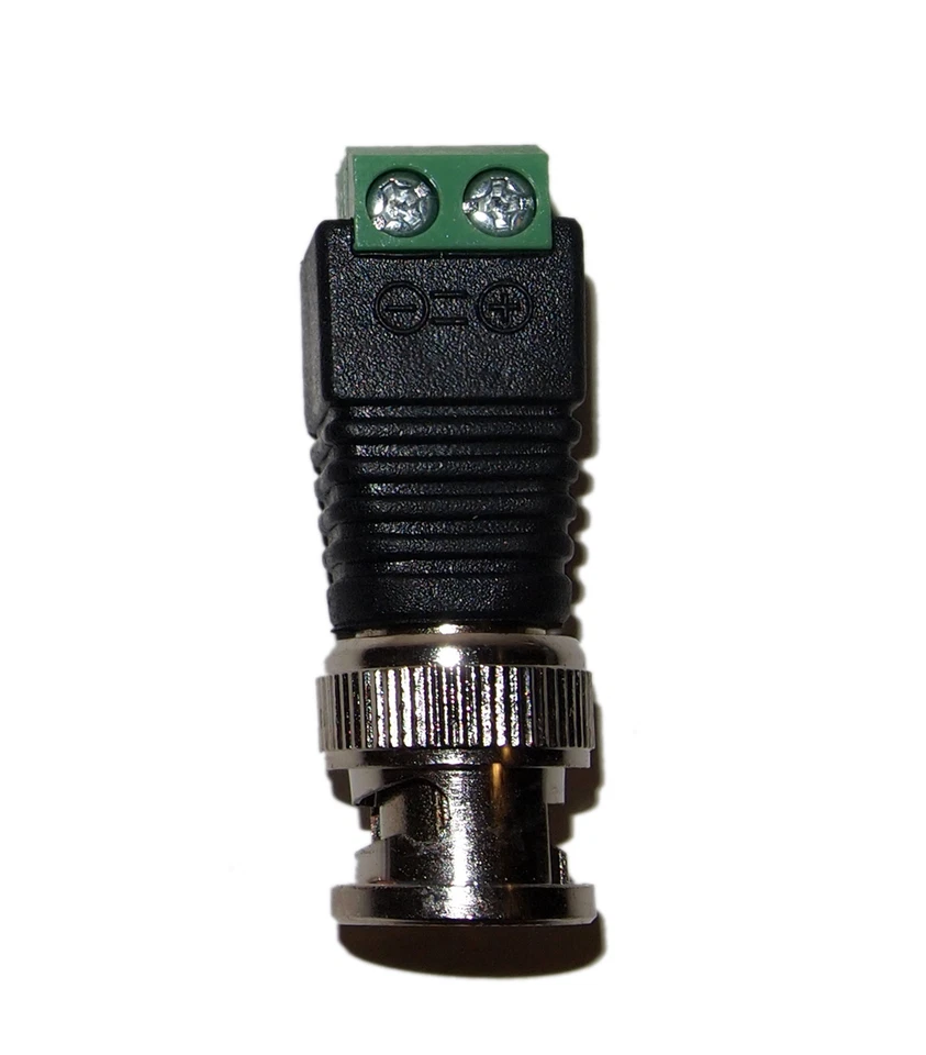 10pcs Screw Terminal BNC Male Cat5 Cat6 cable to BNC Coax Connector for CCTV - Image 4 of 4