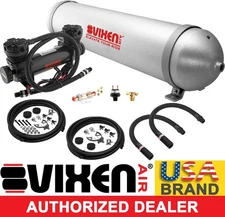 AIR SUSPENSION KIT/SYSTEM FOR TRUCK/CAR BAG/RIDE, DUAL HEAD COMPRESSOR, 5G TANK