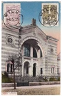 CL 1921 Central Lithuania - Mi. 16, 17 on post card Wilno, synagogue, Judaica