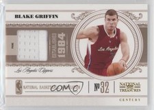 2010 Playoff National Treasures Century Materials Prime 14/25 Blake Griffin 9ih