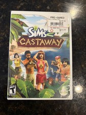 The Sims 2: Castaway Nintendo Wii, Pre Owned, Tested And Working