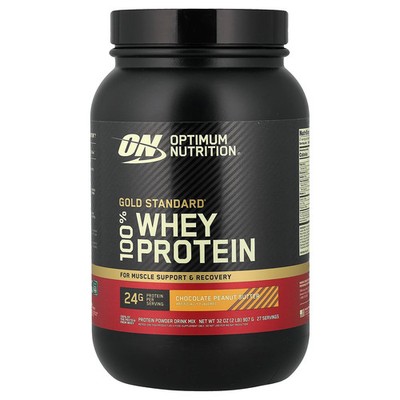 Gold Standard  100% Whey, Chocolate Peanut Butter, 2 lb (907 g)